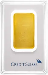 Credit Suisse Gold 1 oz Minted Bar (Pre-Owned)