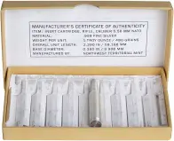 Fine Silver 1 Oz Bullion Rifle Bullet Cartridge Bar USA 5.56 mm NATO .223 Rem Northwest Territorial Mint Box and Certificate 