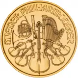 2018 Gold Bullion 0.1 Ounce Philharmonic Coin Austria - Pre-Owned