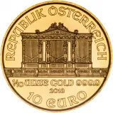 2018 Gold Bullion 0.1 Ounce Philharmonic Coin Austria reverse
