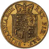 1817 Gold Half Sovereign George III London 