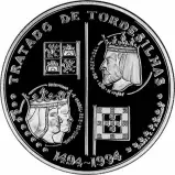 1994 - 1995 Portuguese Prestige Proof Coin Set - Series V