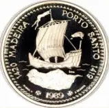 1989 - 1990 Portuguese Prestige Proof Coin Set - Series II
