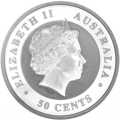 2013 0.5 oz Silver Coin Koala Bullion obverse