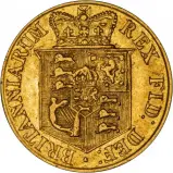 1818 Gold Proof Half Sovereign George III