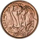 2012 Half Sovereign 'QEII Diamond Jubilee' Gold Coin