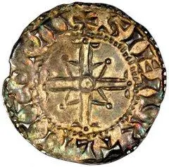 Reverse of William I Hammered Silver Penny